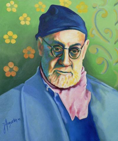 Matisse au bonnet bleu - Peinture - James AUGUSTIN