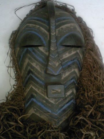 masque Songhé - Sculpture - souve