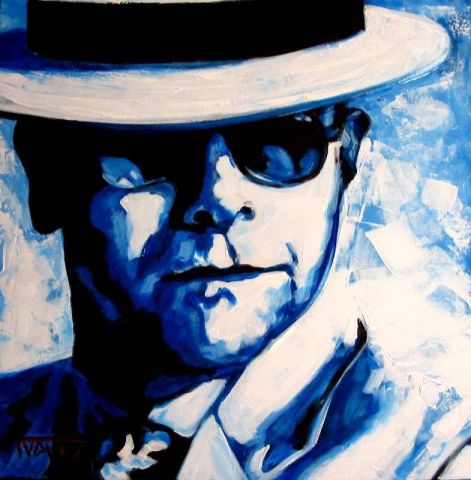 Elton John - Peinture - Tudury Gallery
