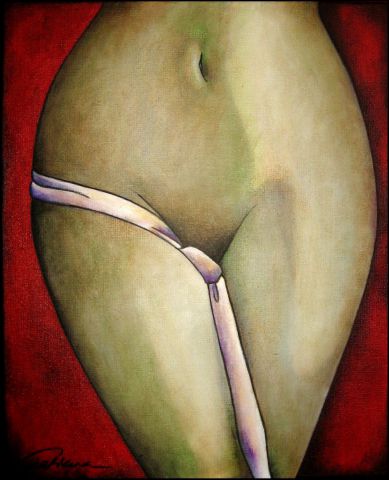 Ammonite du  D�sert - Peinture - Ah Tatieva 