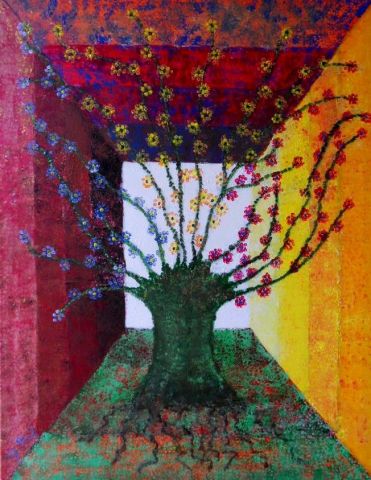 L'arbre de vie - Peinture - Paoli