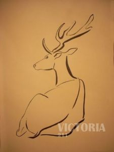 Voir cette oeuvre de Victoria: Le cerf
