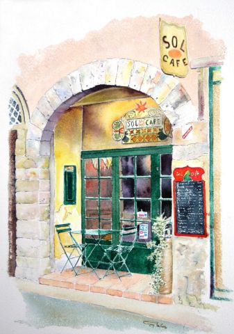 Sol Café - Peinture - Guy LE COZ
