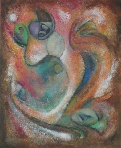 Regarde - Peinture - Liliane CIMA