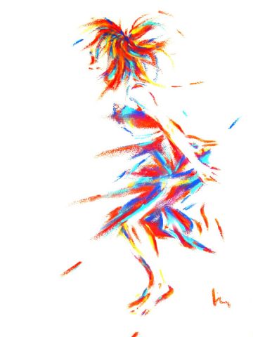 Cris - Dessin - FREDERIQUE NALPAS