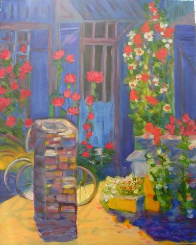 Oleron 2 - Peinture - Nicole Lelievre