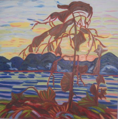 Hommage � Tom - Peinture - Nicole Lelievre