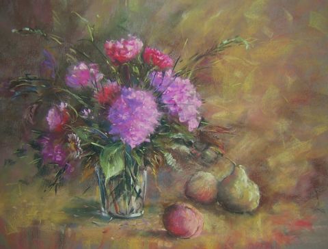L'artiste pastelli - fleurs