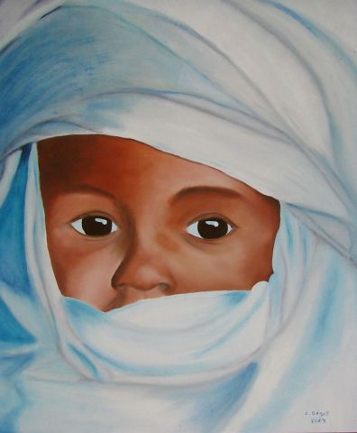 Enfant du monde - Peinture - Catherine BEGOT
