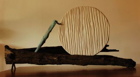 Moon-soon - Sculpture - syl