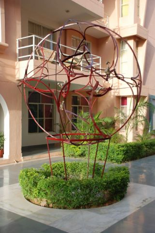 la conf�rence des oiseaux - Sculpture - syl