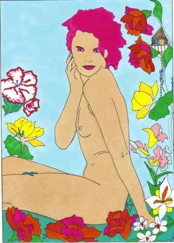 mauve - Dessin - Arsene Gully