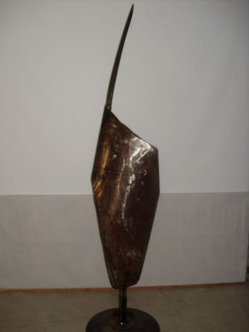 TOUR DE DUBAI   (mont�e en lampe d'ambiance) - Sculpture - Roland GOURDON