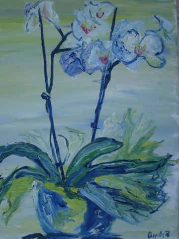 orchidee - Peinture - REMI CHAPELLE