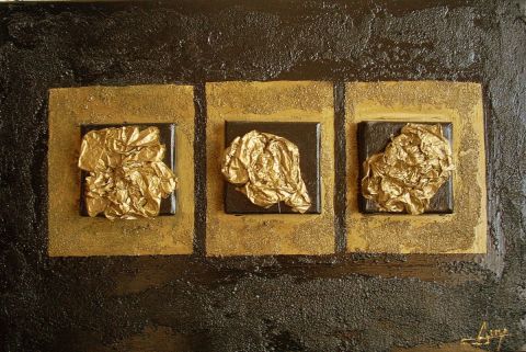 fantaisie or 2 - Peinture - ANY
