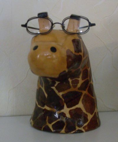 L'artiste Frivole Paris - Porte lunettes girafe
