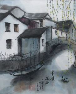 Peinture de ZHOU CONG: Zhouzhuang