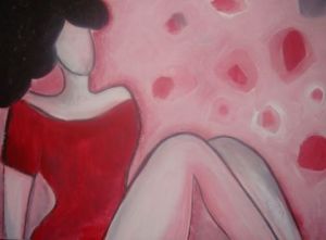 Peinture de ALTAIR: Lady In Red3