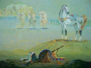 Voir le détail de cette oeuvre:  Mirage et les Chevaliers de l'Algérie                                   