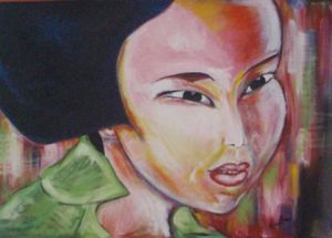 Voir cette oeuvre de Gaelle RAMAEN: Jeune geisha