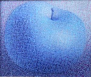 Voir le détail de cette oeuvre: blue apple