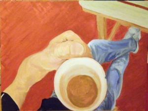 Peinture de elojito: Coffee break