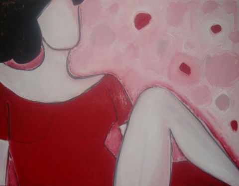 Lady In Red4 - Peinture - ALTAIR