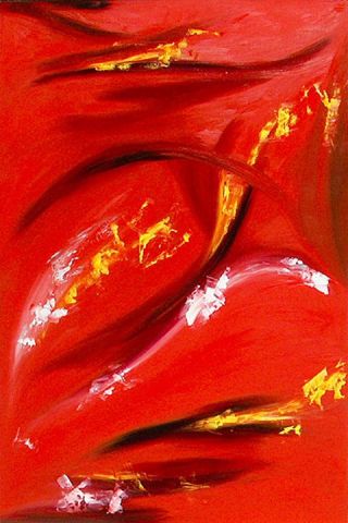 Suite rouge - 3 - Peinture - Normandeau Jean