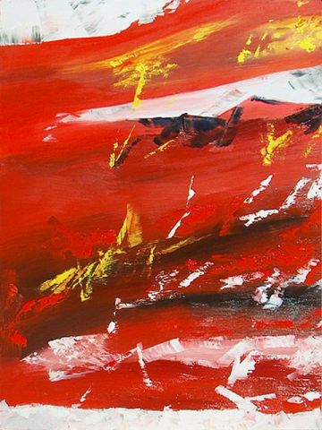 Suite rouge - 2 - Peinture - Normandeau Jean
