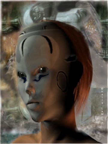 The Watchers 03 - Art numerique - Katia Lempka