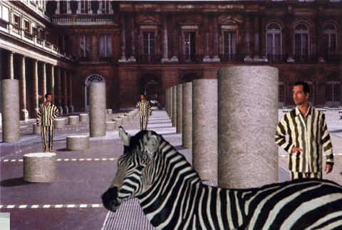 Palais royal - Art numerique - Giancarlo