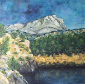 Voir cette oeuvre de ruaultg: Sainte Victoire vue lac Bimont