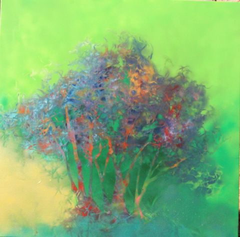L'arbre de la jouvence - Peinture - Eric STRUB