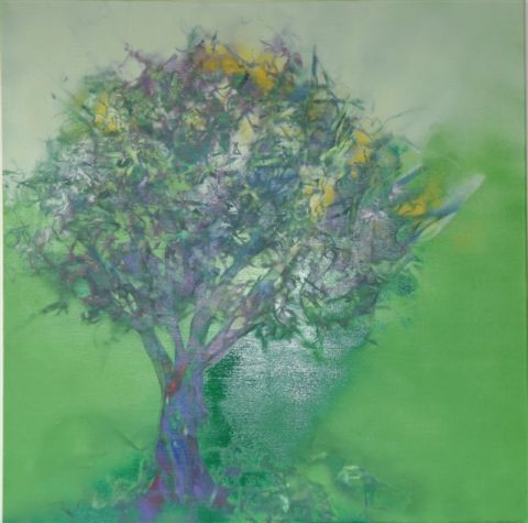 L'arbre de l'éspérance - Peinture - Eric STRUB