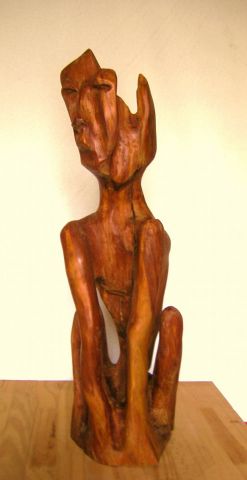 sentinelle - Sculpture - Nai