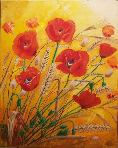 Bouquet Champ�tre - Peinture - ClaudeArt