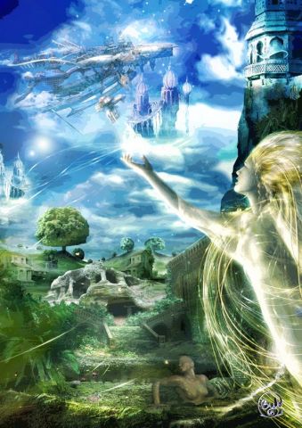 Songe f��rique - Art numerique - Bulot