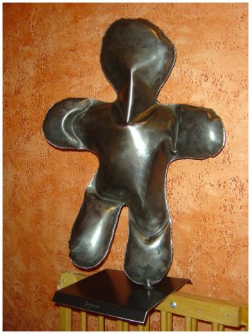 N�4 - Grand Bonhomme  - Sculpture - Henri IGLESIS