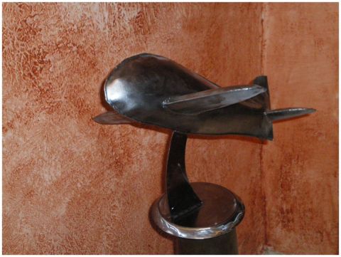 N�11 - Avion - Sculpture - Henri IGLESIS