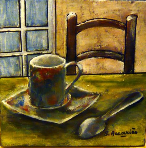 La Tasse - Peinture - Suzanne ACCARIES