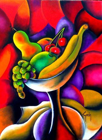 Rouge Cerises - Peinture - le zacharien