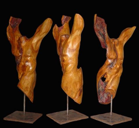 déchirure - Sculpture - Bernard CHOPIN 