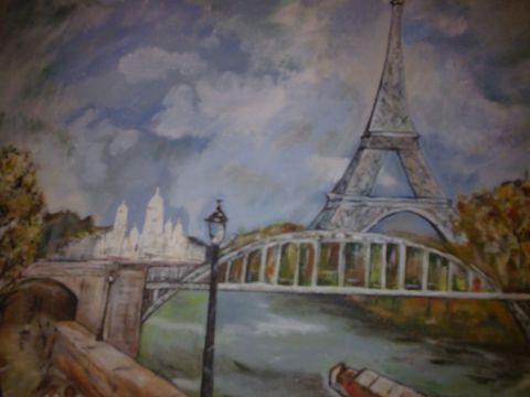 Paris - Peinture - Chaumay Valerieboubouchinois