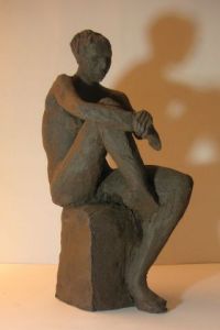 Sculpture de chantal legue: Songe