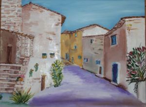 Voir cette oeuvre de angy: Village provençal
