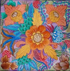Voir cette oeuvre de CAPDEVILLE sophie-ibusofi: fleurs de bali lagi