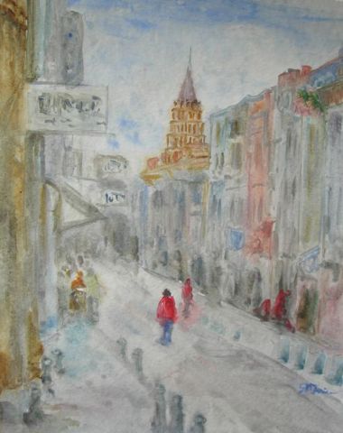 Toulouse 2 - Peinture - Steliana M Jumin