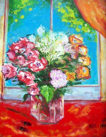 Bouquet d'été - Peinture - Martine Bach