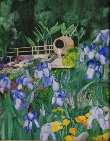 printemps - Peinture - patrick incognito