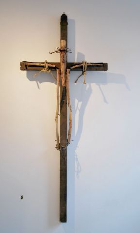 LA CRUCIFIXION - Sculpture - Louise Parenteau